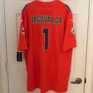 Tua Tagovailoa Miami Dolphins Jersey #1